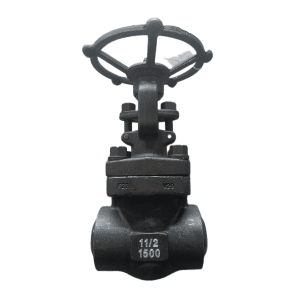 ASTM A182 F22 Gate Valve, API 602, 1-1/2 Inch, 1500 LB, BW