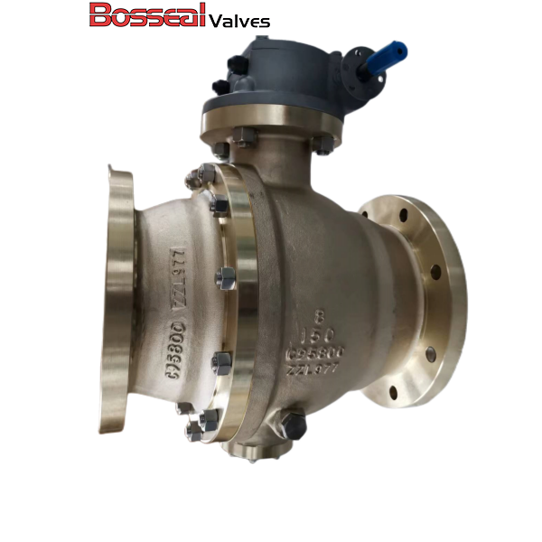 BS 5351 Reduced Bore Ball Valve, B148 C95800, 42 Inch, CL150