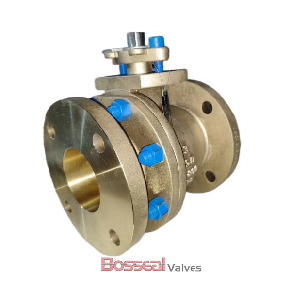 Aluminum Bronze Ball Valves, B148 C95800, 30 Inch, CL300, BB