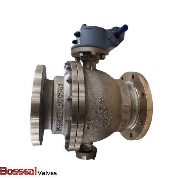 Al-Bronze C95800 Ball Valve, ASME B16.34, 8 Inch, 300 LB, BB