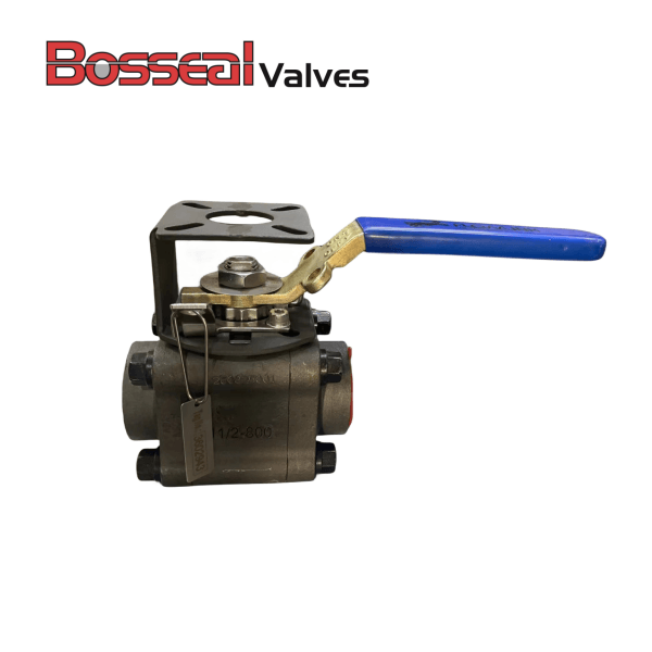 1/2 Inch Floating Ball Valve, CL800, A105N, API 608, 6D, SW X FNPT