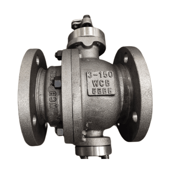 2PCS Trunnion Mounted Ball Valve, WCB, 3 IN, 150 LB, API 6D