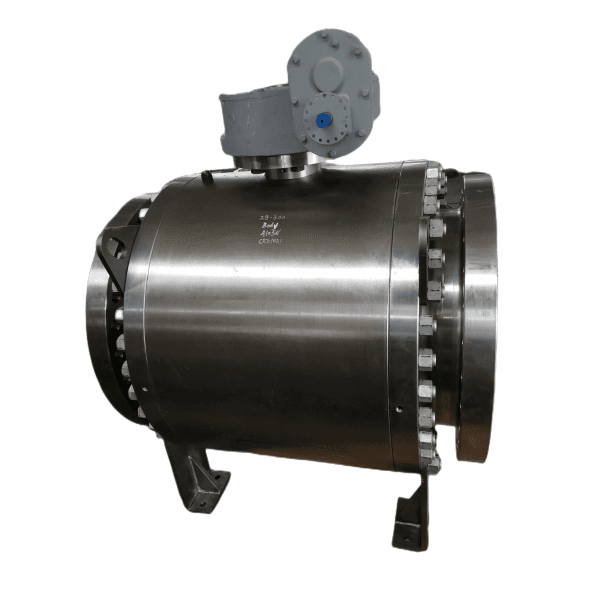 ASTM A350 LF2 Ball Valve, TM, API 6D, 24 x 20 Inch, 600 LB