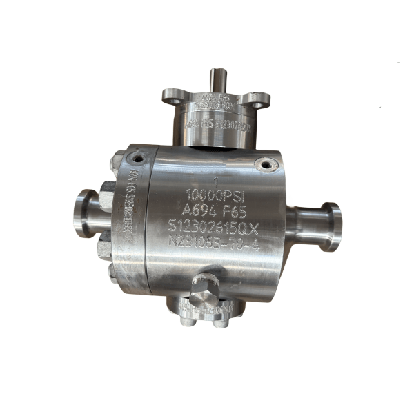 ASTM A694 F65 Ball Valve, 1 Inch, 10000 PSI, API 6D, API 6A