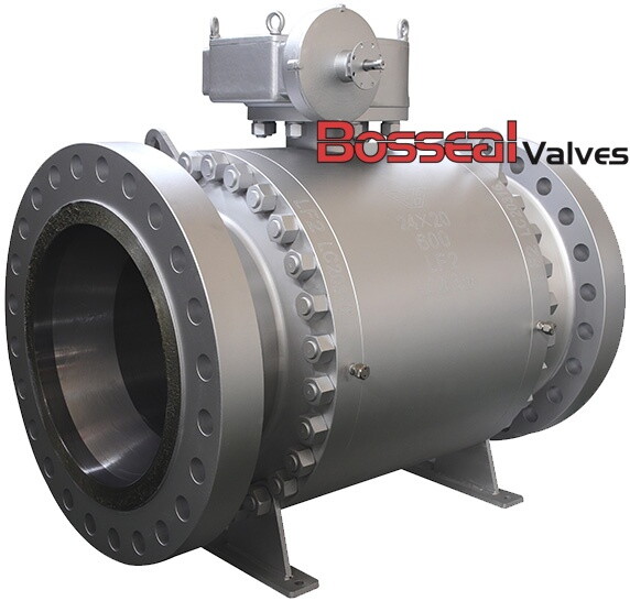 Class 600 LB 3-PC Ball Valve, 2 Inch, API 6D, ASTM A105N, RF