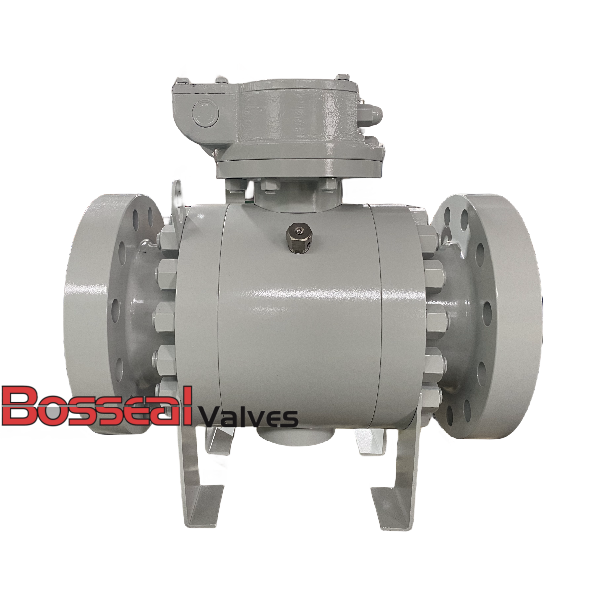 ASTM A350 LF2 Ball Valve, 20 Inch, 600 LB, API 6D, RF