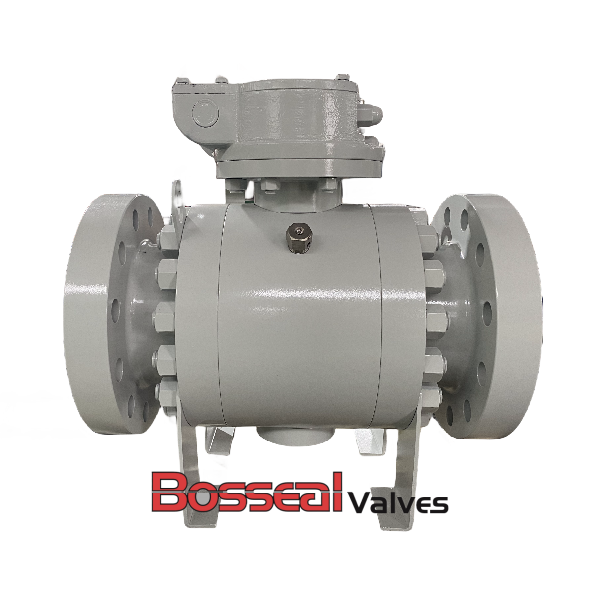 Side Entry Trunnion Ball Valve, API 6D, 10 Inch, 900 LB, RTJ