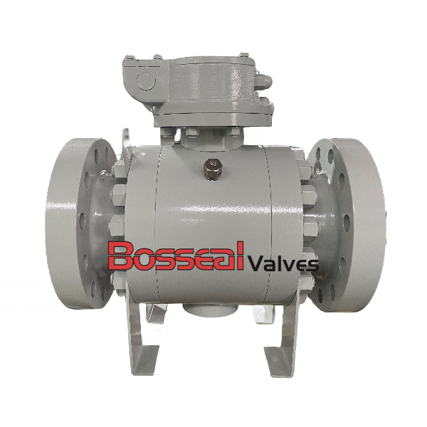 API 6D Bolted Bonnet Ball Valve, 4 Inch, 1500 LB, A105N, RTJ