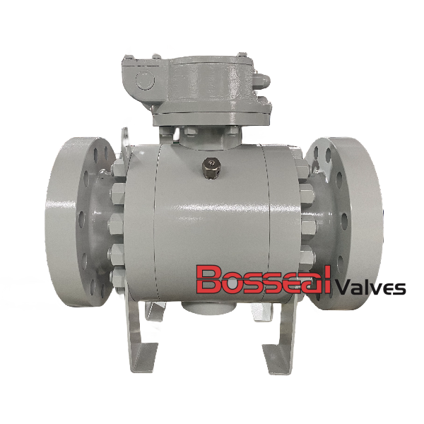 ASTM A350 LF2 Trunnion Ball Valve, API 6D, 20 Inch, 1500 LB