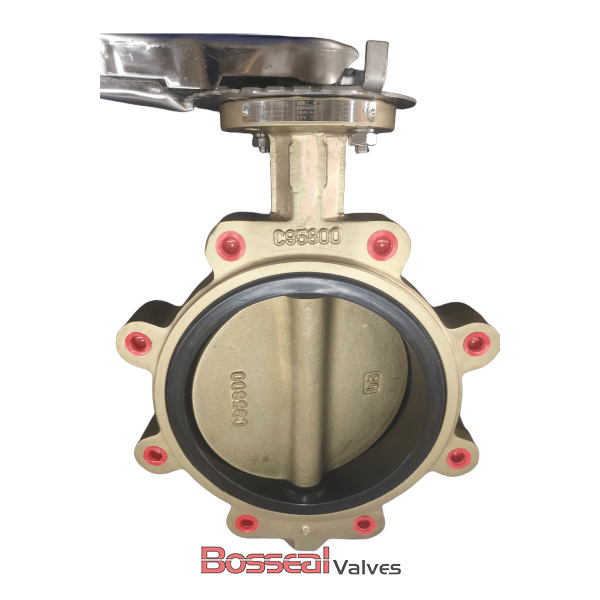 Aluminium Bronze Butterfly Valves, C95800, 42 Inch, CL150 LB