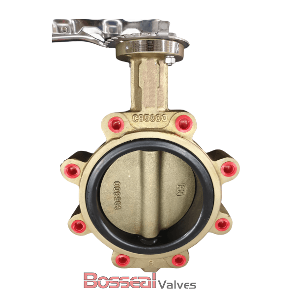 API 609 High Performance Butterfly Valve, C95800, 3IN, CL150
