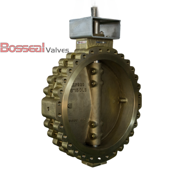 ASTM B148 C95800 Butterfly Valves, BS EN 593, 6 Inch, CL150