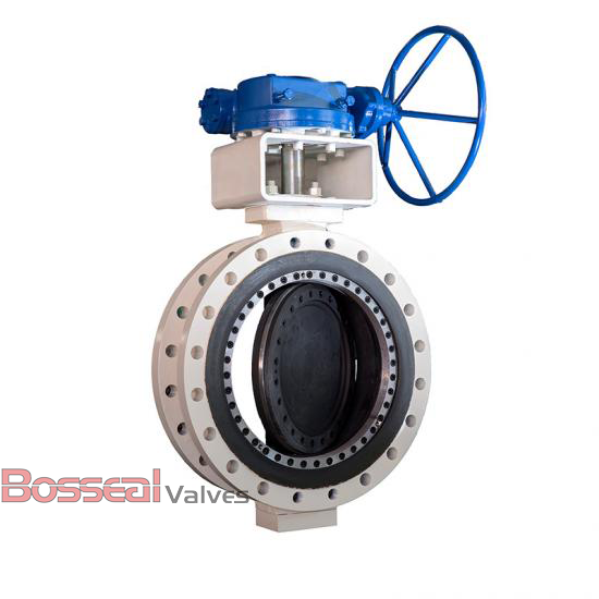 API 609 B Double Offset Butterfly Valve, CF8, CL300, 16 IN