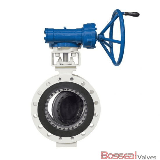 API 609 Titanium Alloy Butterfly Valve, 4IN, CL150, Flanged