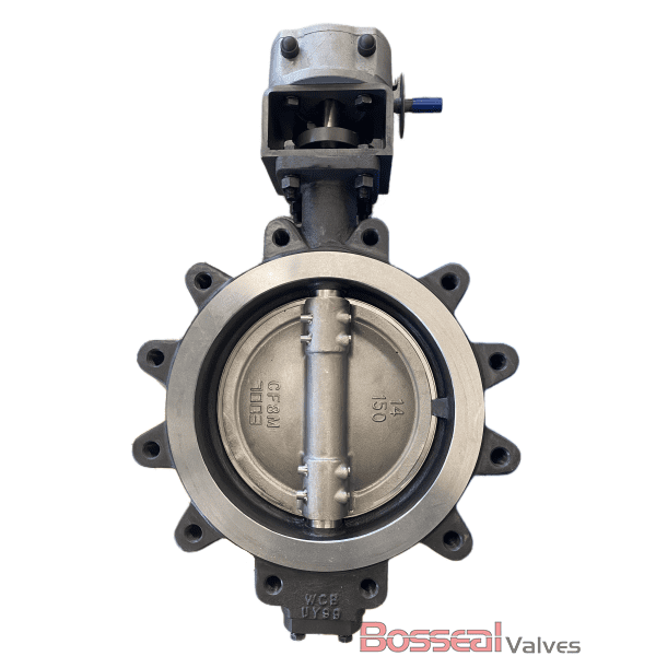 ASTM A351 CF8M Butterfly Valve, EN 593, CL300, 12 IN, Lug