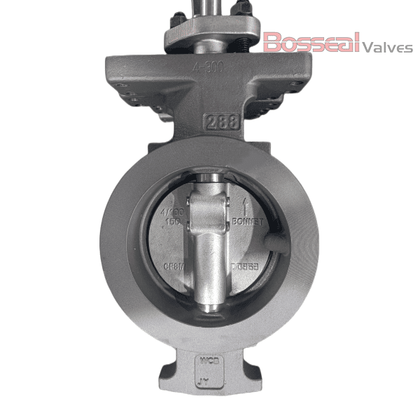 RPTFE Seated Butterfly Valve, ASTM A351 CF8, 14 IN, 300 LB