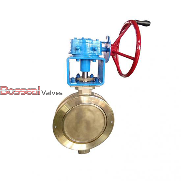 Double Offset Butterfly Valves, Al-bronze, 4 Inches, 300 LB