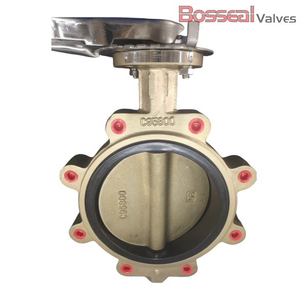 Double Offset Butterfly Valves, B148 C95800, 4 Inch, CL150