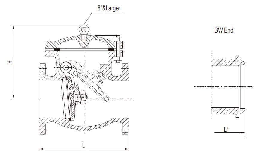 Swing Check Valve-Bolted Bonnet