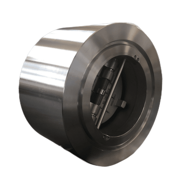 ASTM A182 F55 Dual Plate Check Valve, 10 IN, 1500 LB, API 594