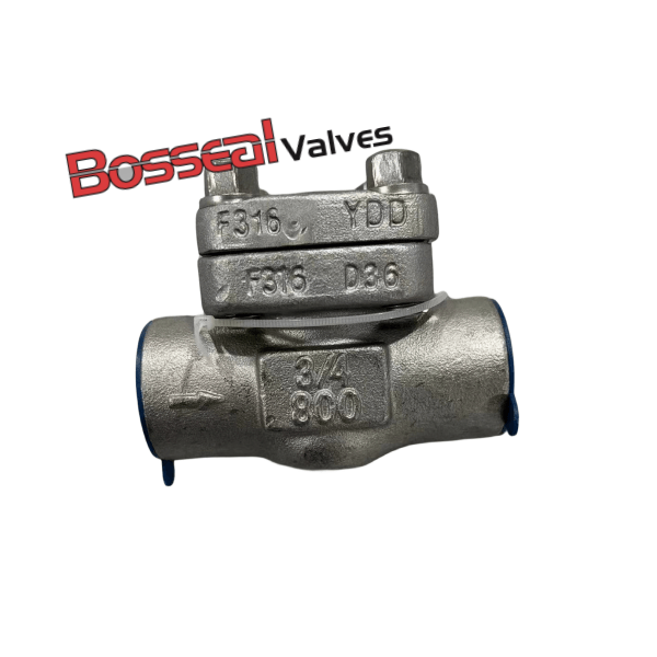 API 602 Piston Check Valve, F316, 3/4 Inch, 800 LB, SW, NPT