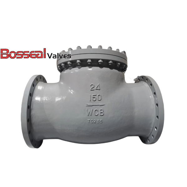API 6D Swing Check Valve, ASTM A351 CF8, 20 IN, ANSI 150, RF