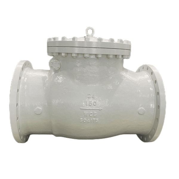 ASTM A216 WCB Swing Check Valve, 24 Inch, 150 LB, API 594