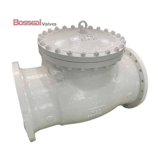 BS 1868 Swing Check Valve, ASTM A351 CF8, 42 IN, ANSI 600, RF
