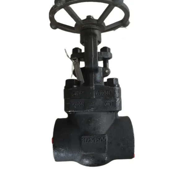 NPT Threaded Forged Gate Valve, 1-1/2 Inch, 1500 LB, A105N