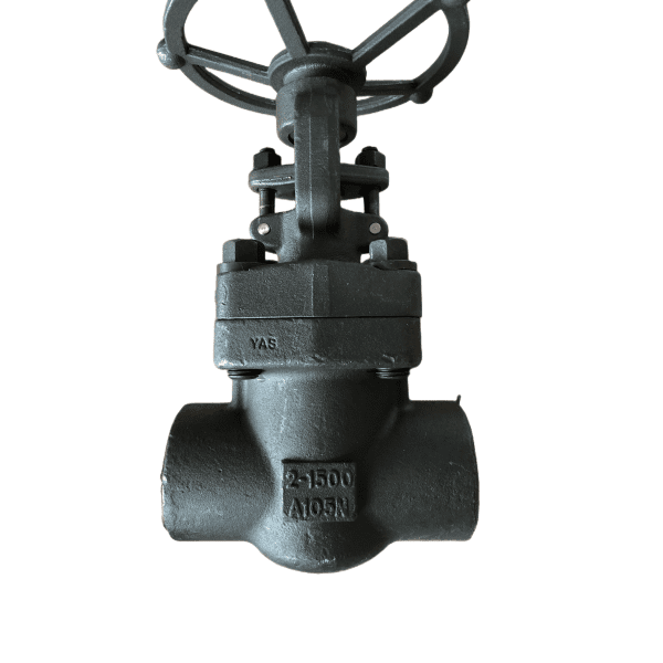 Solid Wedge Forged Gate Valve, 2 Inch, 1500 LB, ASTM A105N