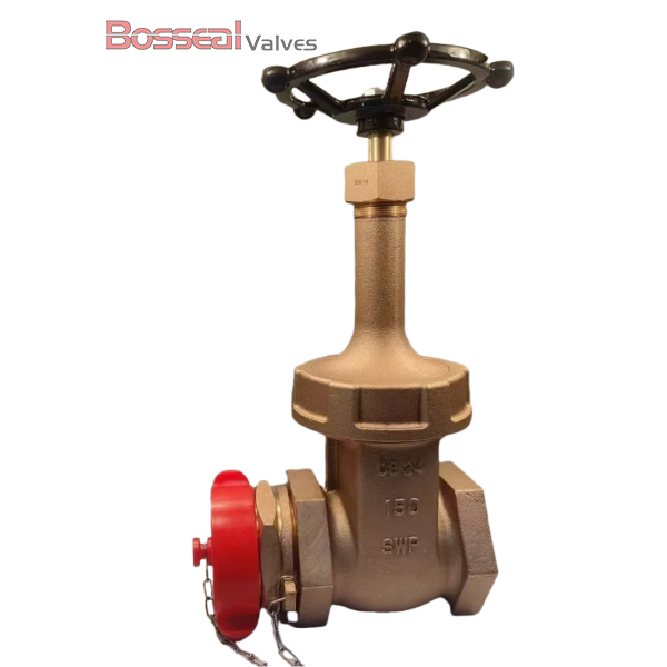 2-inch Bronze Gate Valve, MSS SP-80, 125 LB, ASTM B62 C83600