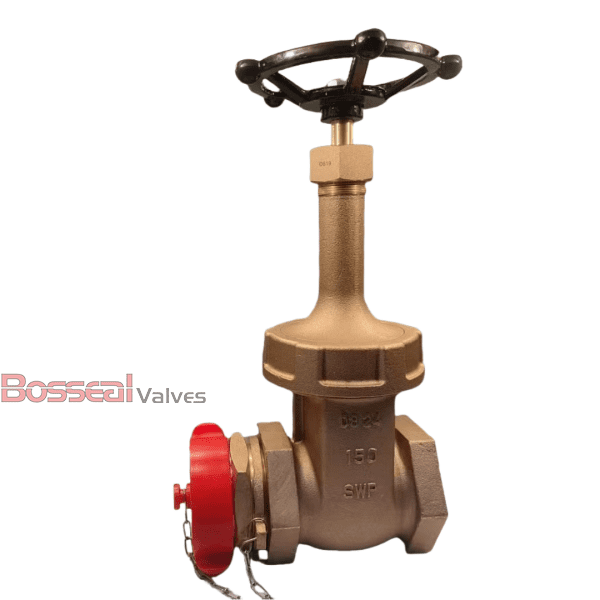 ASTM B62 C83600 Threaded Bonnet Gate Valve, 1-1/2 IN, CL300