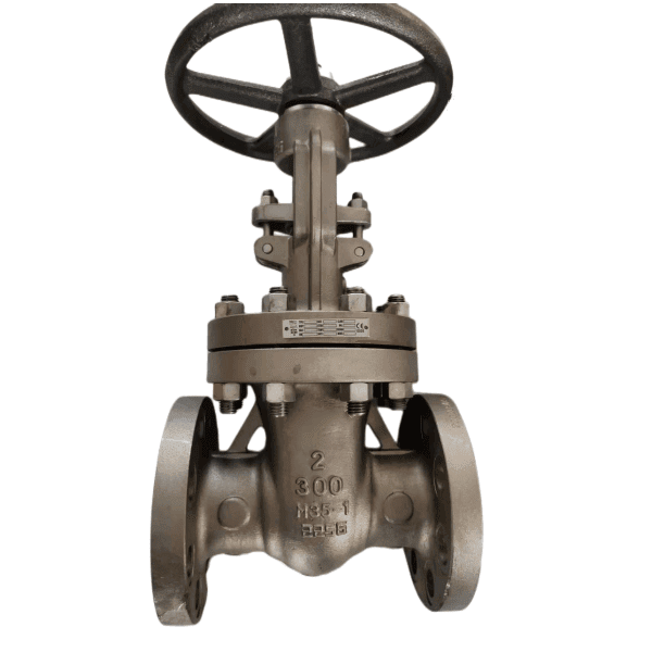 MONEL 400 ASTM A494 M35-1 Gate Valve, 2 Inch, 300 LB, API600