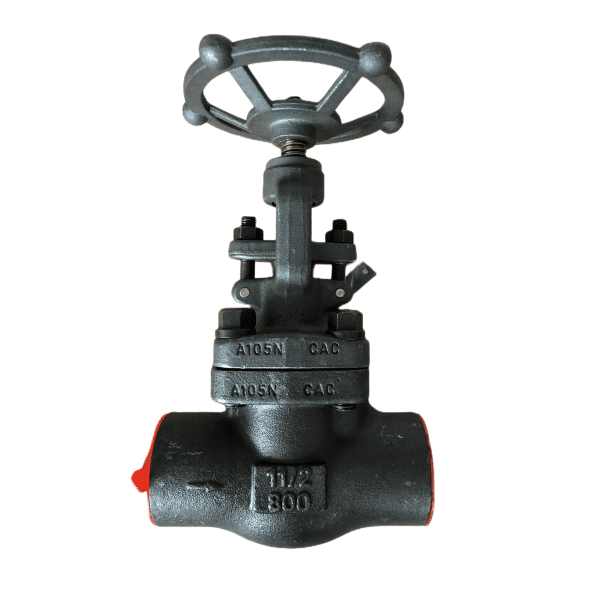 ASME B16.34 Forged Globe Valve, 1-1/2 Inch, 800 LB, A105, SW