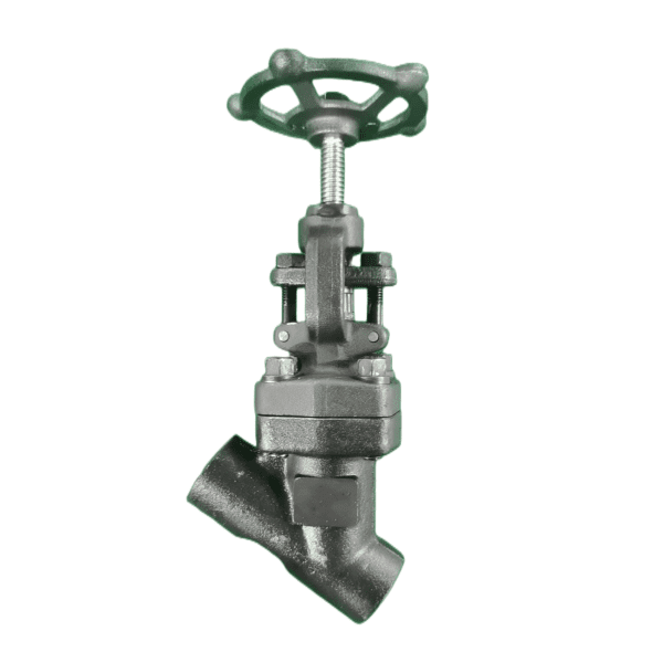 Forged Y Globe Valve, 3/4IN, A105N, 1500 LB, Trim 5, SW