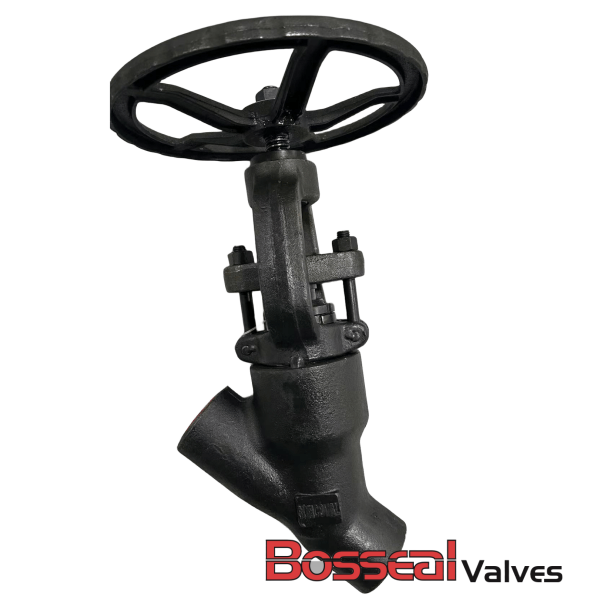 API 602 Y Globe Valve, ASTM A182 F11, 1-1/2 IN, 2680 LB, SW