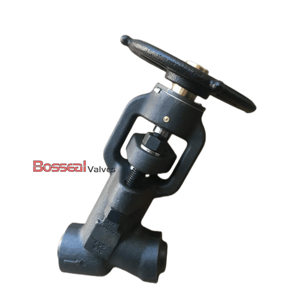 API 602 Y Globe Valve, ASTM A182 F22, CL 2680, 3/4 IN, BW