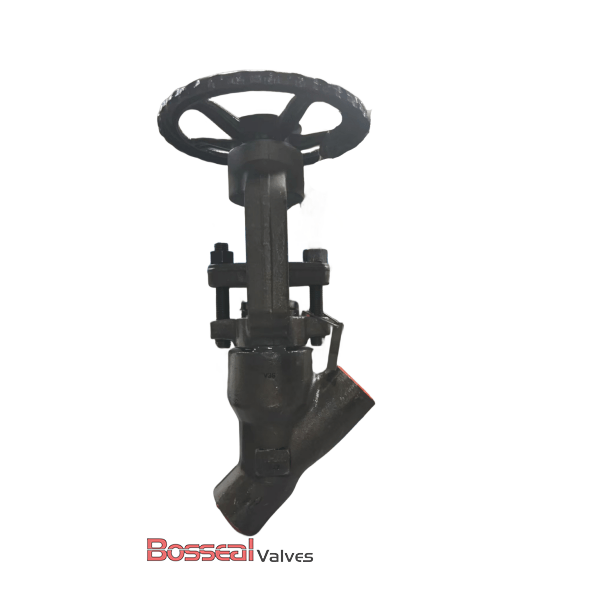 ASTM A182 F11 Y Globe Valve, 2680 LB, 1 Inch, ASME B16.34