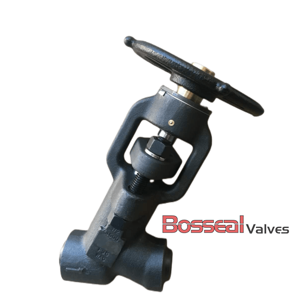 Bonnetless Y-pattern Globe Valve, 1-1/2 IN, 2500LB, A182 F11