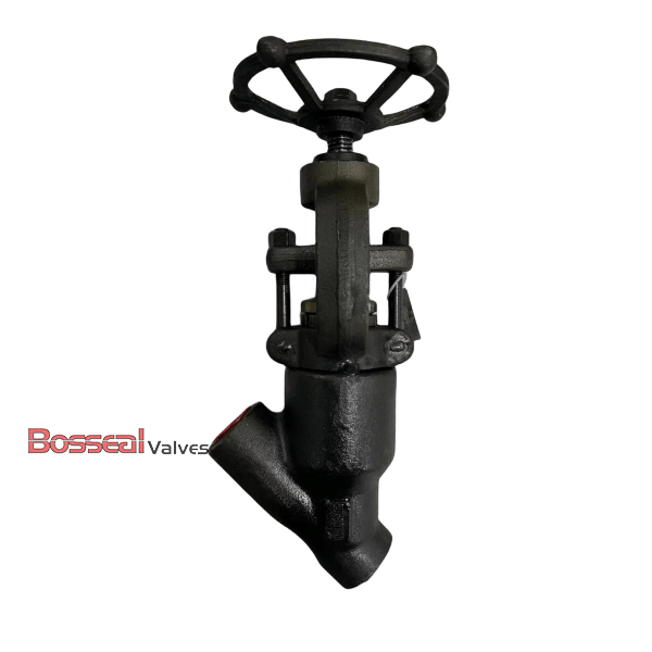 Bonnetless Y-pattern Globe Valve, A182 F91, 1-1/2 IN, 4500 LB