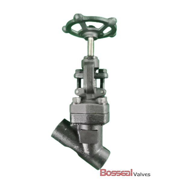 Pressure Seal Bonnet Y Globe Valve, ASTM A105N, 2 IN, CL4500