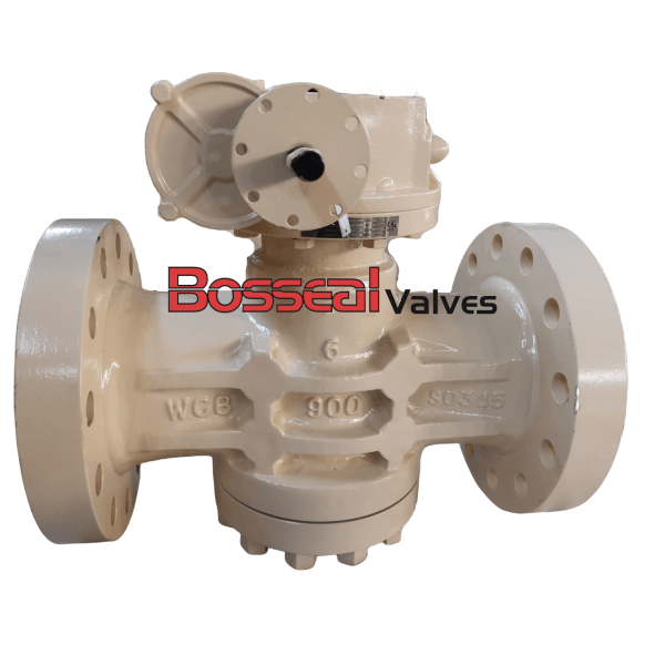 ASTM A216 WCB Lubricated Plug Valve, API 6D, 6 Inch, 900 LB