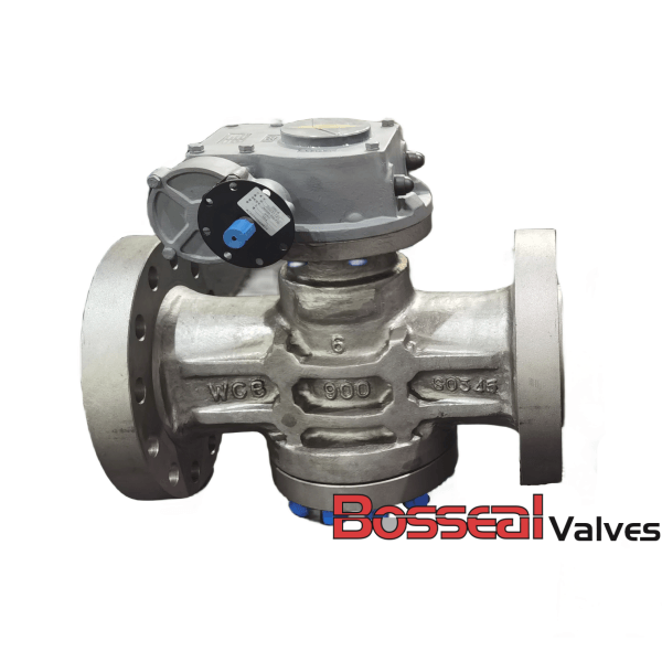 Pressure Balanced Lubricated Plug Valve, WCB, 4 IN, 900 LB